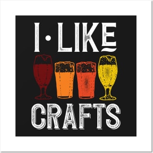 I Like Crafts Beer Brewing Posters and Art